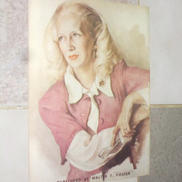 Vintage "How To Do Water Colors #5 by Waster Foster 31 pages - Picture 2 of 3